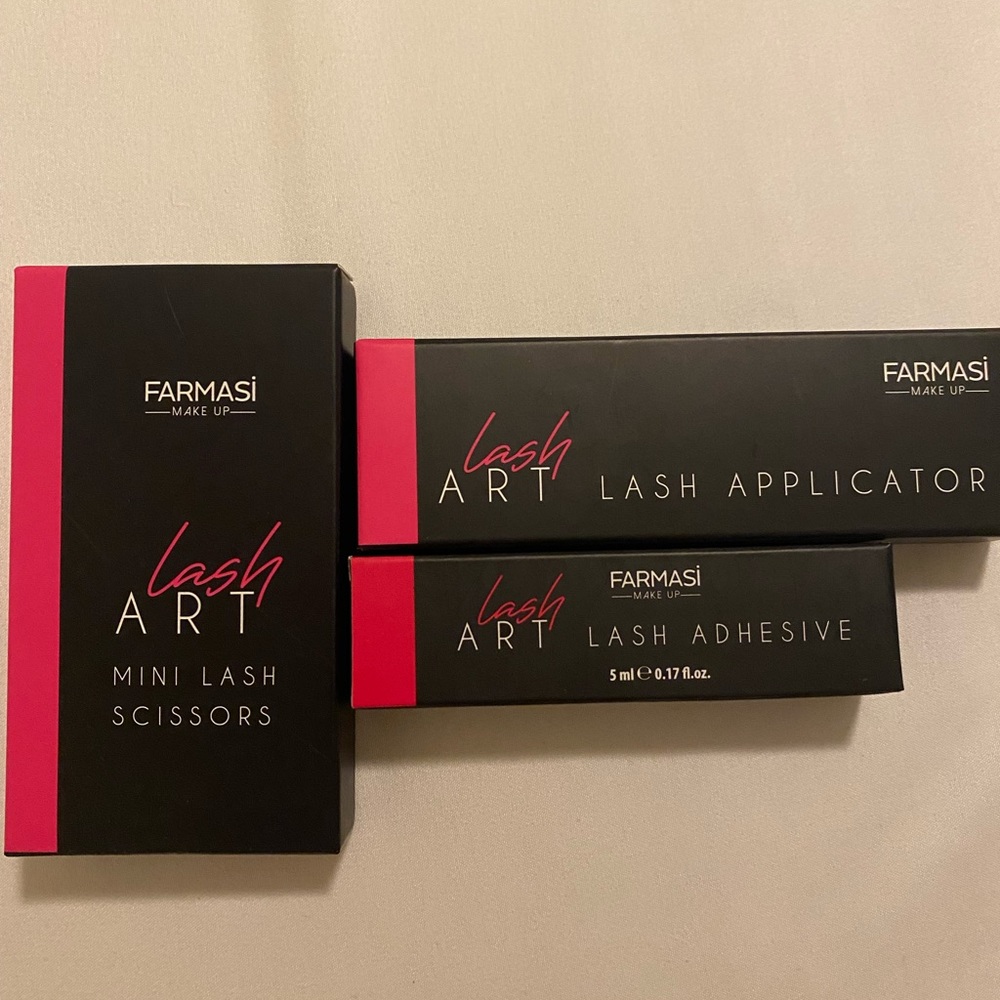 Farmasi Art Lash Kit… New… Mini Lash Scissors, lash adhesive and lash applicator